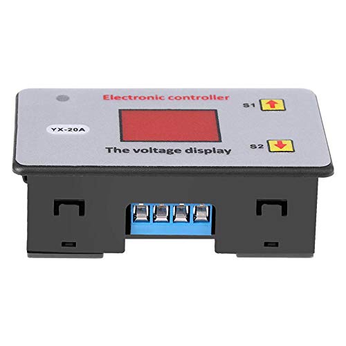 Unterspannungsregler, 12V Batteriespannung einstellbar Automatische Abschaltung Niederspannungsschutzschaltermodul, LCD Show Lastregler Überspannung Automatische Wiederherstellung von Boaby