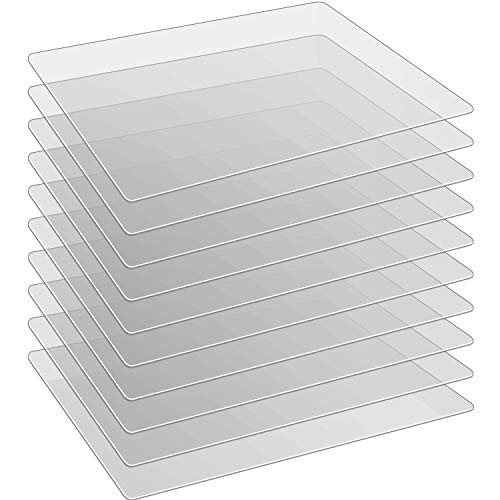 Boao 10 Stück Flexible Kunststoff Schneidebretter Mehrzweck Tischsets Schneidematten Gemüse Obst Schneidebrett, 15 x 12 Zoll Boao 10 Stück Flexible Kunststoff Schneidebretter Mehrzweck Tischsets Schneidematten Gemüse Obst Schneidebrett, 15 x 12 Zoll von Boao