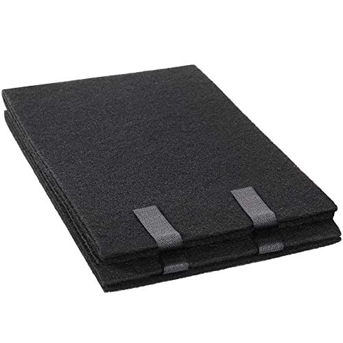 2 Packungen Universal Aktiviert Kohlenstoff Filter 47,8 x 8 Zoll Schnitt zu Passend Ersatz Kohlenstoff Luftfilter Schwarz Kohlenstoff Pad Filter Blatt für Luftreiniger Klimaanlage von Boao