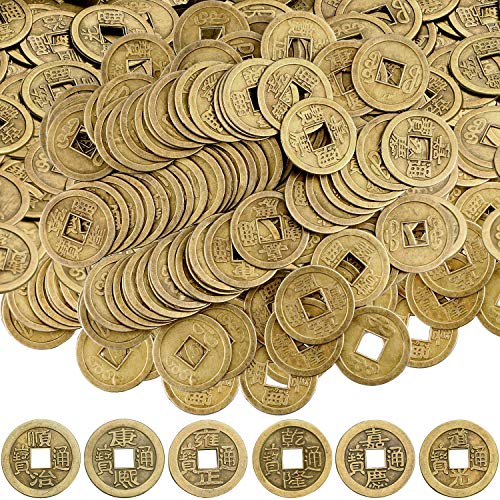 Boao Chinesische Feng Shui Münzen Glück Münzen I-Ching Münzen für Gesundheit und Reichtum (300, 0,8 Zoll) von Boao