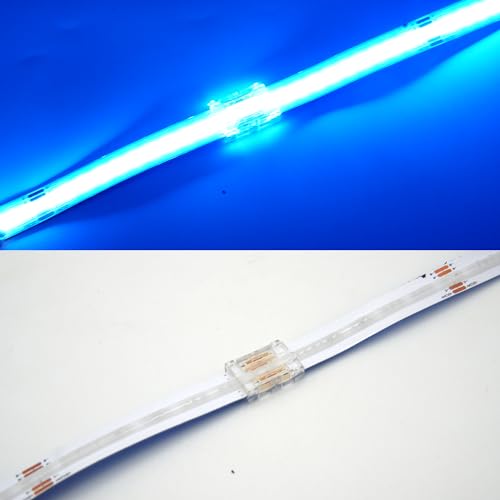 RGB/RGBIC/RGBW COB-LED-Streifen-Verbinder,3-Pin/4-Pin/5-Pin 10 Stück Streifen zu Streifen/Draht Verbinder für 10mm/12mm RGBIC/RGBW COB LED (4P-10mm-RGB, Verbinder - Leiste an Leiste) von Boarda