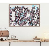 Original Kunst, Abstrakte Wandkunst Leinwand, Große Leinwand Kunst Für Wohnzimmer, Oversized Wall Art, Unikat Moderne Von Boaz Evry von BoazEvryArt