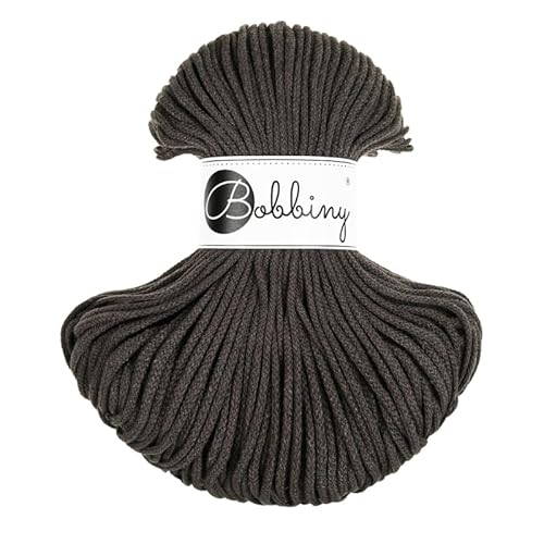 Bobbiny Geflochtene Makramee-Schnur, 3 mm, 100 m von Bobbiny