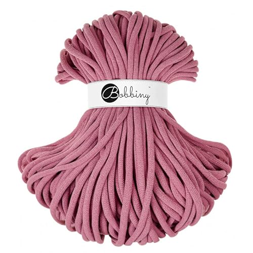 Bobbiny Jumbo 9 mm Rope-Garn 100 m Kordel (Blossom) von Bobbiny