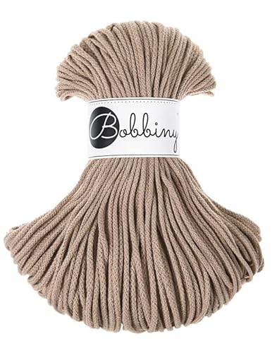 Bobbiny Junior 3 mm - Rope-Garn 100 m (Sand) von Bobbiny