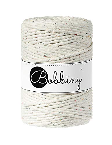 Bobbiny Macrame Cords 5mm - 100m Auswahl (Rainbow dust) von Bobbiny