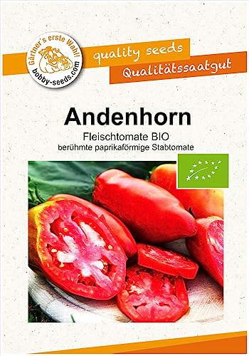 BIO-Tomatensamen Andenhorn Portion von Gärtner's erste Wahl! bobby-seeds.com