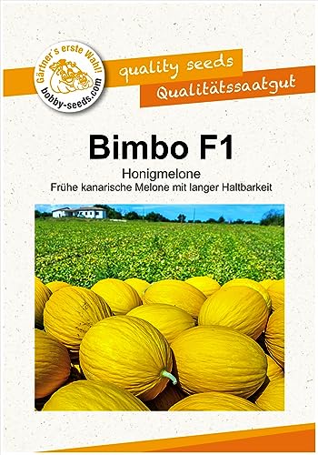 Melonensamen Bimbo F1 Kanarische Honigmelone Portion von Gärtner's erste Wahl! bobby-seeds.com