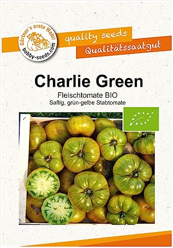 BIO-Tomatensamen Charlie Green Portion von Gärtner's erste Wahl! bobby-seeds.com