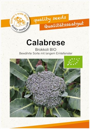 BIO-Kohlsamen Calabrese BrokkoliPortion von Gärtner's erste Wahl! bobby-seeds.com