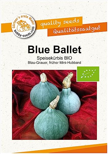 Blue Ballet BIO Kürbissamen von Bobby-Seeds Portion von Gärtner's erste Wahl! bobby-seeds.com