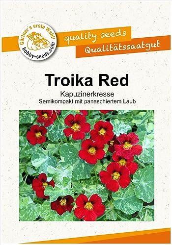 Blumensamen Red Troika Kapuzinerkresse Portion von Gärtner's erste Wahl! bobby-seeds.com