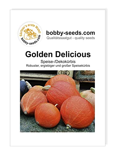 Bobby-Seeds Kürbissamen Golden Delicious Portion von Bobby-Seeds Saatzucht