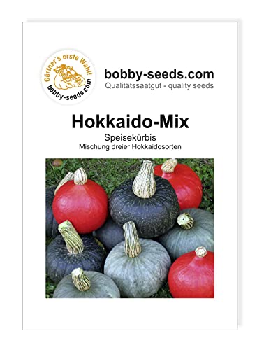 Bobby-Seeds Kürbissamen Hokkaido-Mix Portion von Bobby-Seeds Saatzucht