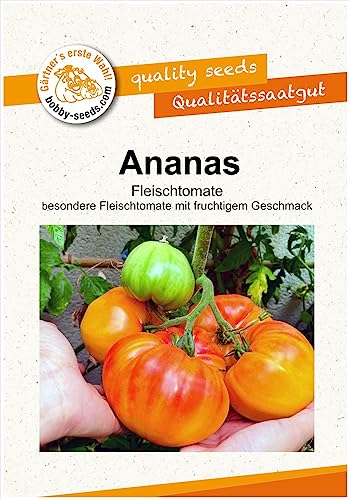 Ananas, Fleischtomate Tomatensamen von Bobby-Seeds Portion Ananas, Fleischtomate Tomatensamen von Bobby-Seeds Portion von Gärtner's erste Wahl! bobby-seeds.com