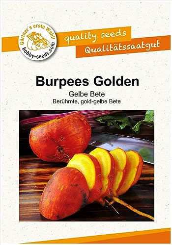 Gemüsesamen Burpees Golden, gelbe Bete Portion von Gärtner's erste Wahl! bobby-seeds.com