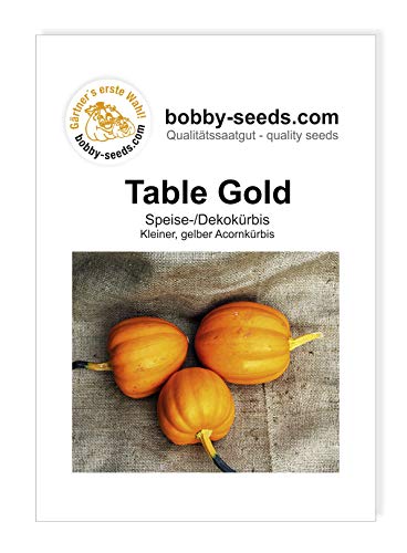 Table Gold Kürbissamen von Bobby-Seeds, Portion Table Gold Kürbissamen von Bobby-Seeds, Portion von Gärtner's erste Wahl! bobby-seeds.com