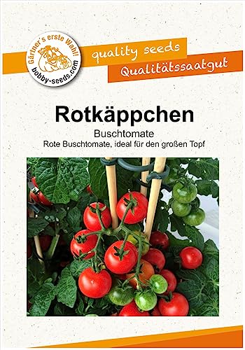 Tomatensamen Rotkäppchen Buschtomate Portion von Gärtner's erste Wahl! bobby-seeds.com