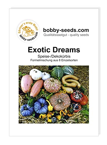 Kürbissamen Exotic Dreams Portion von Gärtner's erste Wahl! bobby-seeds.com