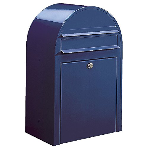 Bobi Classic Briefkasten RAL 5003 blau Wandbriefkasten von Bobi