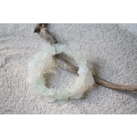 Seeglasanhänger Weiß Seeglasanhänger Weiß von BobineStudio