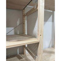 Halterung Für Ikea Skadis An Ivar Regal | Adapter Lochplatte Seitlich Ikea Hack Zubehör von BoboLabDE