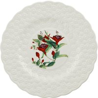 Vintage Copeland Spode England "Fuchsia" Geprägte Daisy Lace Border 9, 25 "Keramikplatte." von BobsBasementTreasure