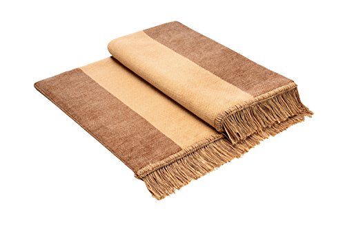 Bocasa Biederlack Salz- und Pfefferstreuer aus Baumwolle, Salt & Pepper Beige, 100x200 cm von biederlack