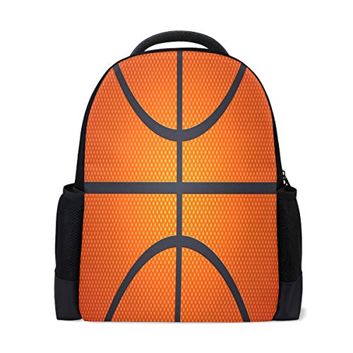 Sport Basketball Reise Laptop Rucksack Schule Buch Tasche Vertikale Ball Stitches Causal Daypack Outdoor Business Wandern Rucksäcke Camping Schultertaschen für Studenten Damen Herren von Boccsty