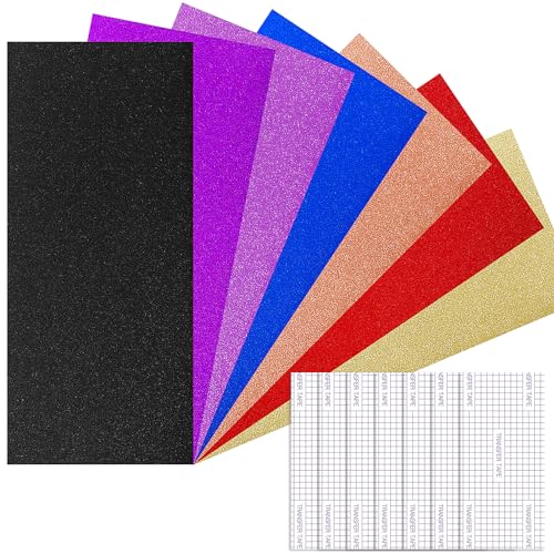 14 PCS Smart Vinyl Permanent für Cricut Joy, 14cm*30.5cm Vinylfolie Plotter, Transferfolie Plotter Set für Laptops, Telefone, Wände und mehr von Bocguy