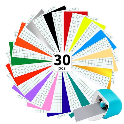Smart Vinyl Permanent für Cricut Joy, 14cm*30.5cm Vinylfolie Plotter, Transferfolie Plotter Set für Laptops, Telefone, Wände und mehr Smart Vinyl Permanent für Cricut Joy, 14cm*30.5cm Vinylfolie Plotter, Transferfolie Plotter Set für Laptops, Telefone, Wände und mehr von Bocguy