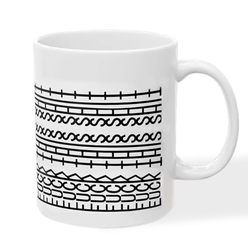 Fuck This Shit Tasse, 350ML Hidden Message Mug, F*ck This Shit Mug, Fuck Becher, Lustiges Versteckte Nachricht Kaffeetasse Keramik Geschenk für Weihnachten Geburtstag Jubiläum(Weiß) von Bocguy
