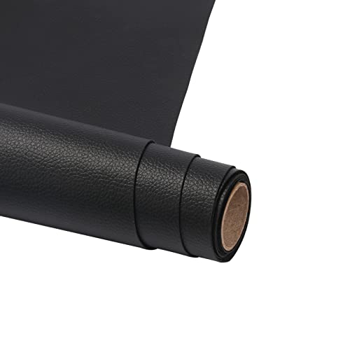 Kunstleder Selbstklebend Leder Reparatur Set, 100 x 100 cm Lederflicken Selbstklebend Kunstleder Reparaturset Schwarz, für Bürostuhl Kopfteile Sofa Kunstleder Selbstklebend Leder Reparatur Set, 100 x 100 cm Lederflicken Selbstklebend Kunstleder Reparaturset Schwarz, für Bürostuhl Kopfteile Sofa von Bocguy