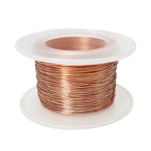 Kupferlackdraht 0.5mm x 60m, Kupferdraht für die elektrokultur, kupferdraht isoliert 0,3mm, für Magnetspulen, Transformatoren und lektromotoren Kupferlackdraht 0.5mm x 60m, Kupferdraht für die elektrokultur, kupferdraht isoliert 0,3mm, für Magnetspulen, Transformatoren und lektromotoren von Bocguy