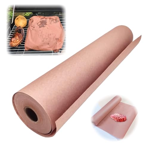 Pink Butcher Paper - Metzgerpapier Rolle BBQ - 30cm x 15m Grillpapier - Butcher Paper für Grill Smoker Fisch Fleisch BBQ Pink Butcher Paper - Metzgerpapier Rolle BBQ - 30cm x 15m Grillpapier - Butcher Paper für Grill Smoker Fisch Fleisch BBQ von Bocguy