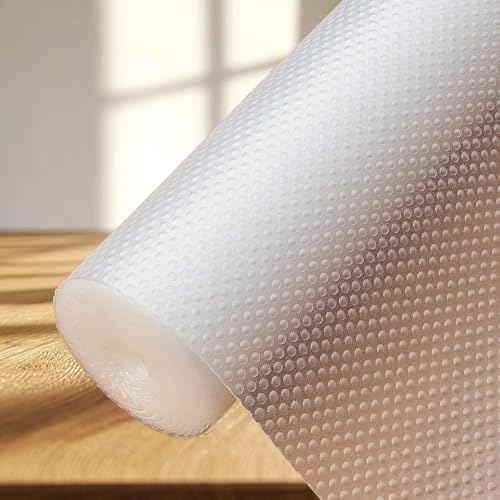 Schubladenmatte 45cmx5m, Antirutschmatte Schubladen, Schubladen Schrankfolie Schrankpapier Abwaschbar, Antirutschmatte Küche für Küchenschränke, Kühlschrank und Regale, Transparente Schubladenmatte 45cmx5m, Antirutschmatte Schubladen, Schubladen Schrankfolie Schrankpapier Abwaschbar, Antirutschmatte Küche für Küchenschränke, Kühlschrank und Regale, Transparente von Bocguy