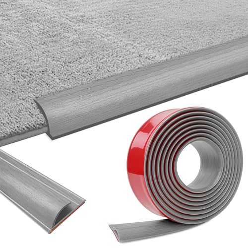 Selbstklebende Randleiste für Teppiche, 5m PVC Übergangsleiste Boden, Übergangsleiste von Teppich zu Holzboden, Übergangsprofil Selbstklebend für Fußmatte, Teppich Selbstklebende Randleiste für Teppiche, 5m PVC Übergangsleiste Boden, Übergangsleiste von Teppich zu Holzboden, Übergangsprofil Selbstklebend für Fußmatte, Teppich von Bocguy