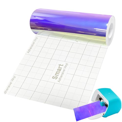 Smart Vinyl Permanent für Cricut Joy, 14cm*200cm Fantasie Vinylfolie Plotter, Transferfolie Plotter Set für Laptops, Telefone, Wände und mehr Smart Vinyl Permanent für Cricut Joy, 14cm*200cm Fantasie Vinylfolie Plotter, Transferfolie Plotter Set für Laptops, Telefone, Wände und mehr von Bocguy