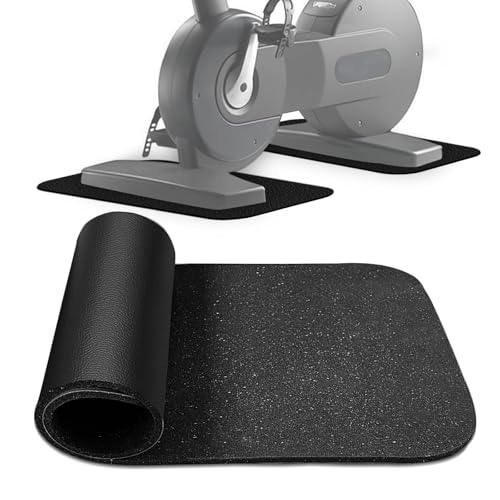 Stoßfeste Bodenschutzmatte für Laufbänder, 2 Stück 6 mm Dicke Anti-Rutsch Laufband Matte, Unterlegmatte für Fitnessgeräte PVC Bodenmatte Unter Laufband, Fahrradmatte, für Sportgeräte Home Gym Stoßfeste Bodenschutzmatte für Laufbänder, 2 Stück 6 mm Dicke Anti-Rutsch Laufband Matte, Unterlegmatte für Fitnessgeräte PVC Bodenmatte Unter Laufband, Fahrradmatte, für Sportgeräte Home Gym von Bocguy