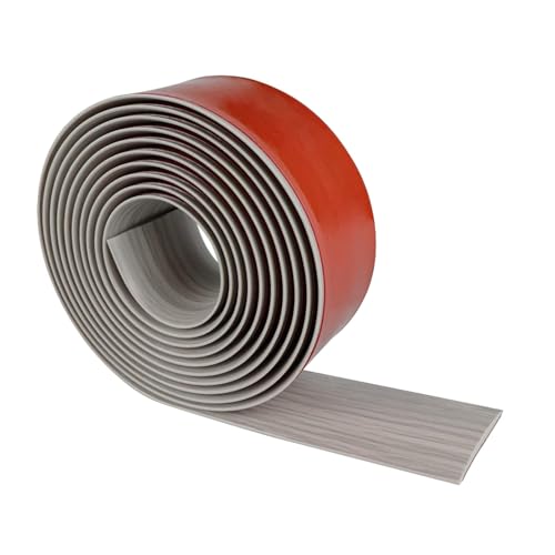 Übergangsprofil Selbstklebend, PVC Übergangsprofil, 5cm x 100cm Übergangsleiste, Übergangsschiene für Teppich Boden von Bocguy