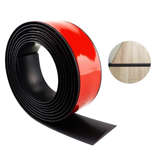Übergangsprofil Selbstklebend, PVC Übergangsprofil, 5cm x 300cm Übergangsleiste, Übergangsschiene für Teppich Boden von Bocguy