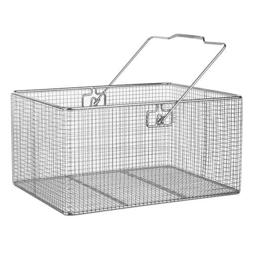 Bochem MN-0009 18/10 Edelstahl Drahtkorb mit Elektrolytisch Poliert und Antimagnetisch, 150mm x 100mm x 100mm von Bochem