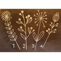 Blumen Aus Holz von BodaLaserdeko