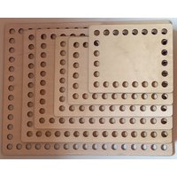 Holzboden, Häkelboden, Quadrat Und Rechteck von BodaLaserdeko