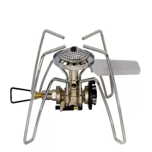 Boddceto Outdoor Ultraleichter Camping-Gaskocher Spider Split Gasbrenner Kochherd Einzelbrenner Einteiliger Kassettenkocher von Boddceto