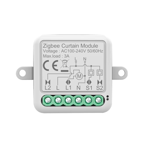 Boddceto Tuya Zigbee Smart Curtain Switch Module Intelligenter Schalter Unterstützt APP-Fernbedienung für Vorhangschalter Boddceto Tuya Zigbee Smart Curtain Switch Module Intelligenter Schalter Unterstützt APP-Fernbedienung für Vorhangschalter von Boddceto