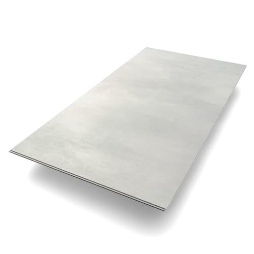 Vinylboden Klick Vinyl Premium "Beton Cloppenburg" | Grau Fliesenoptik | integrierte Trittschalldämmung | 907 x 450 x 5 mm | Paket mit 2,5 m² | Fußbodenheizung geeignet | 100% wasserfest | Bodenglück Vinylboden Klick Vinyl Premium "Beton Cloppenburg" | Grau Fliesenoptik | integrierte Trittschalldämmung | 907 x 450 x 5 mm | Paket mit 2,5 m² | Fußbodenheizung geeignet | 100% wasserfest | Bodenglück von Bodenglück