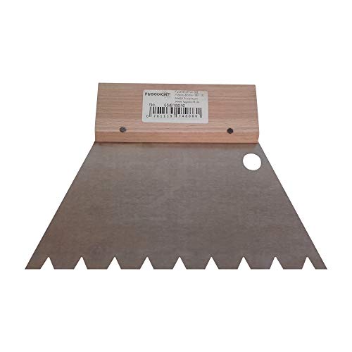 Fugodicht Leim Klebstoff Zahnspachtel Bodenleger Normalstahl B16 12.0x8.0mm gezahnt 180mm Fugodicht Leim Klebstoff Zahnspachtel Bodenleger Normalstahl B16 12.0x8.0mm gezahnt 180mm von Fugodicht