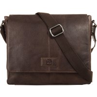 BODENSCHATZ Messenger Bag, echt Leder von Bodenschatz