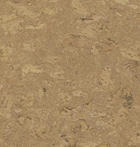 1 Paket (1,95m²) Korkboden zum klicken, Korkboden mit Trittschalldämmung, Korkboden endversiegelt, Korkfertigparkett, Kork-Fußboden, Korkboden verlegefertig, Korkklickboden - Orion natur von Tepcor